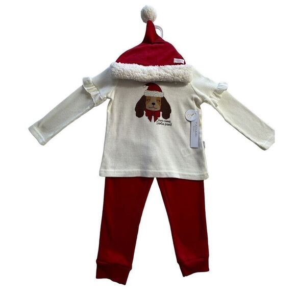 TAHARI BABY 24 Month 3-Piece Christmas Outfit - Picture 1 of 8